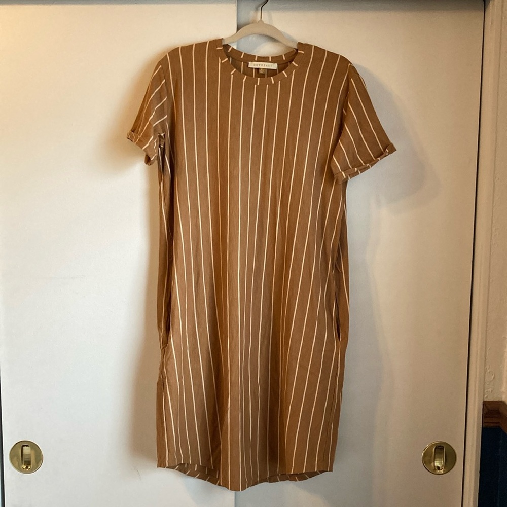 Shirtdress with pockets